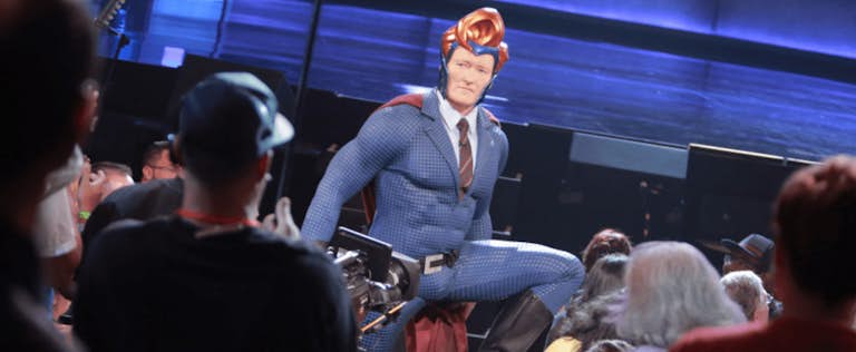 Conan suits up for San Diego Comic Con in 2016