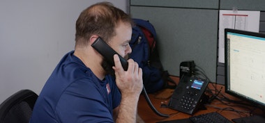 AVIT customer support center taking calls