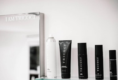Tricoci products are sole online and in their retail locations